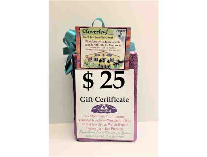 $25 to Cloverleaf Jewelry and Gifts - Photo 1
