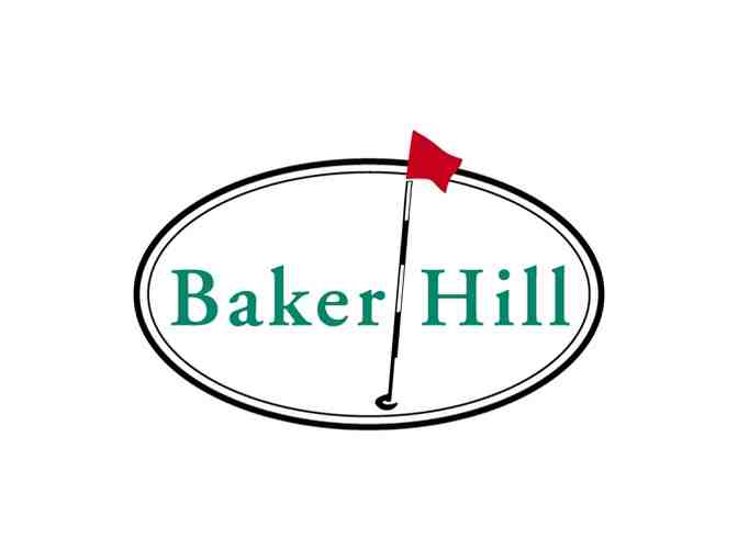 Foursome of Golf with a Cart at Baker Hill Golf Club