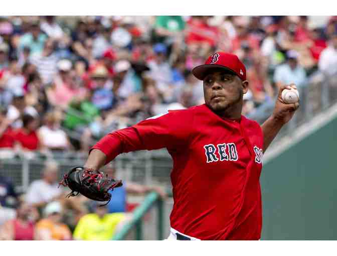 Darwinzon Hernandez Autographed Red Sox Baseball