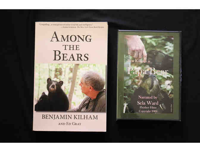 Among the Bears - Book (signed copy), and Papa Bear - DVD by Ben Kilham, Naturalist