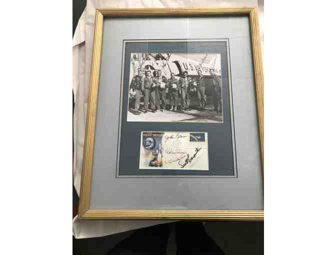 Mercury7 photo signed by all astronauts