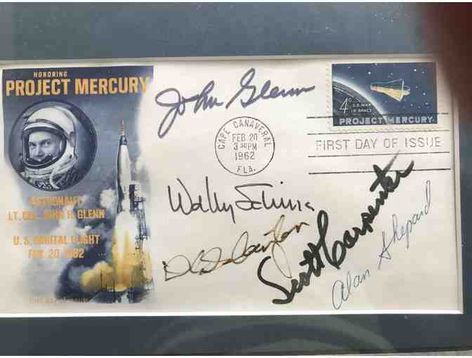 Mercury7 photo signed by all astronauts