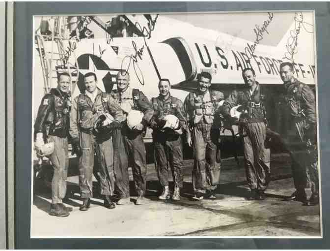 Mercury7 photo signed by all astronauts