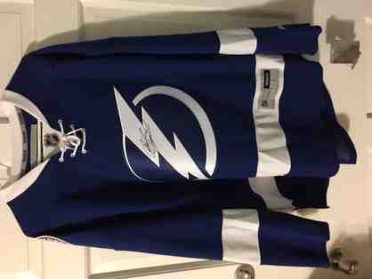 Stralman TB Lightning Autographed Jersey