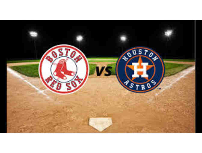 Boston Red Sox vs. Houston Astros Green Monster Tix - Photo 1