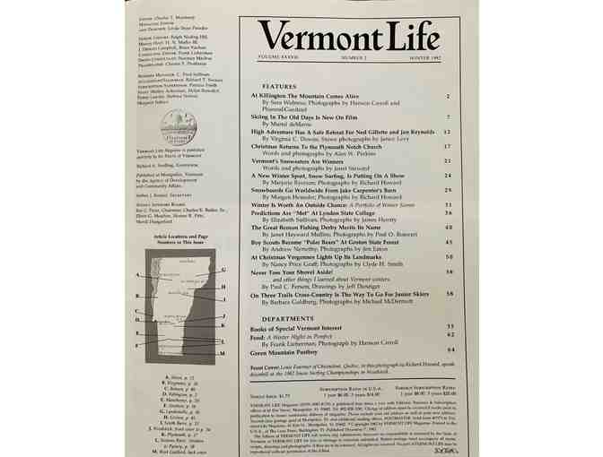 'Vermont Life' Magazine