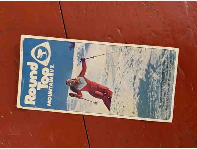 Vintage Round Top Mountain Brochure 1970s