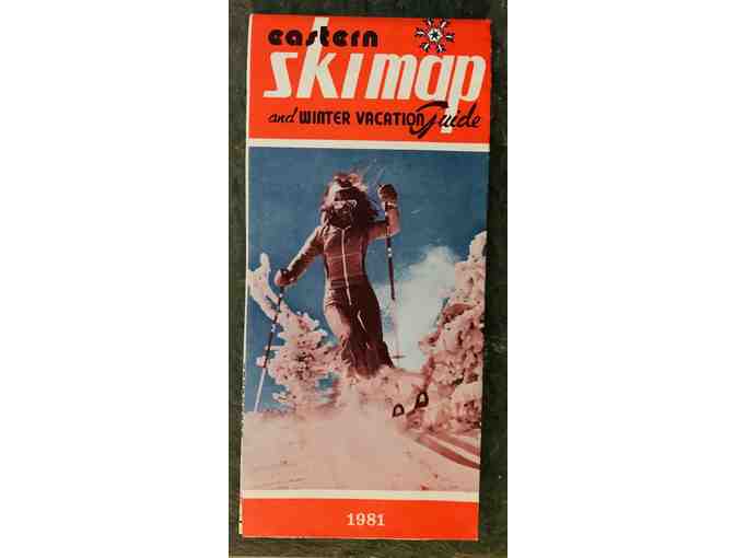 Eastern Ski Map - 1981