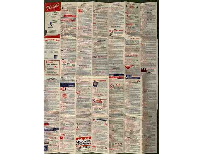 Eastern Ski Map - 1969