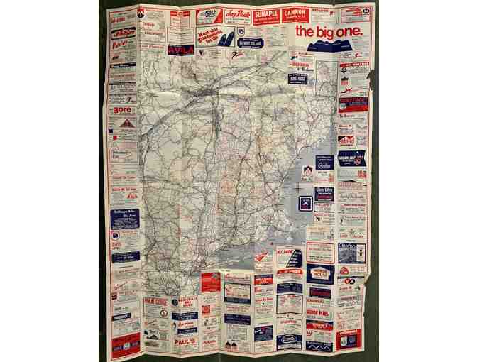 Eastern Ski Map - 1969