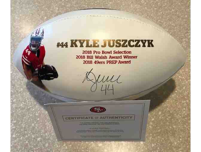 49ers Football Autographed by Kyle Juszczyk