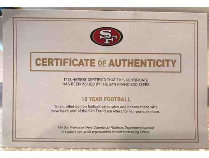 49ers Football Autographed by Kyle Juszczyk