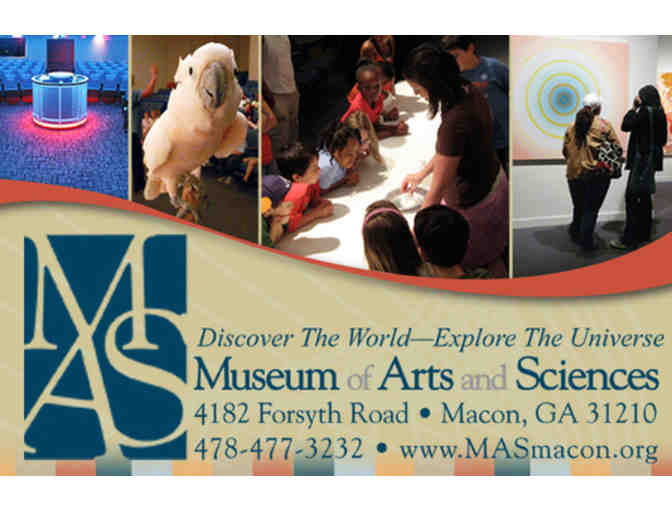 J7:  Museum of Arts and Sciences - Macon (admit 4)