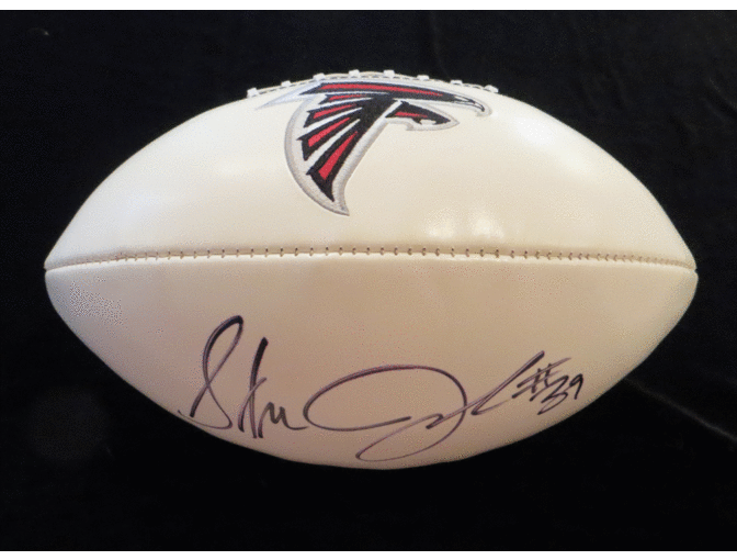F9: Atlanta Falcons Autographed Football - #39 Steven Jackson