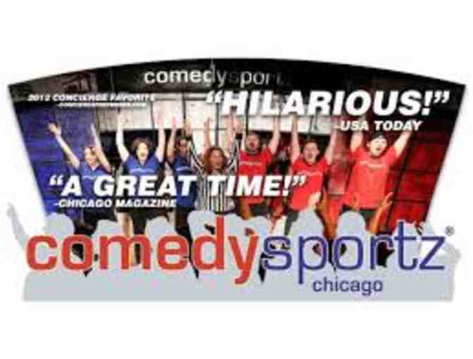 Z032. Chicago ComedySportz -  4 ticket to a show of your choosing