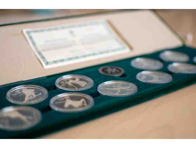 1988 Calgary Olympics Coin Set
