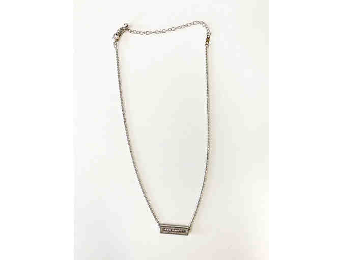 Silver Lady's Cast Pendant & Chain