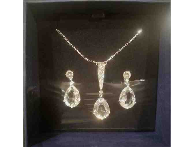Swarovski Crystal  Necklace and Earring Set