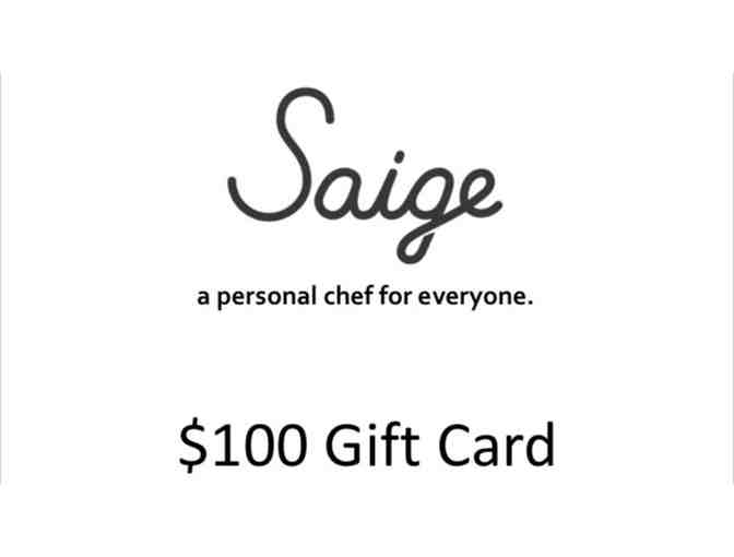 Saige Personal Chef Service Gift Card