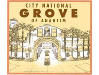City National GROVE of ANAHEIM - Two Concert Tickets