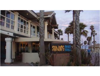 Sandy's Beach Grill - Lunch or Dinner for Two