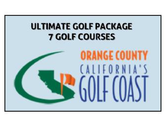 Ultimate OC Premium Golf Package - 7 GOLF COURSES