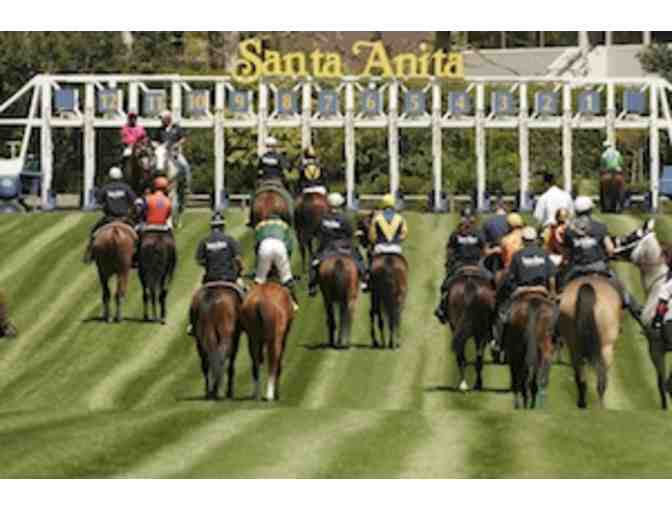 Santa Anita Park- Admission  & Seats for Four in a Trackside Club House Box