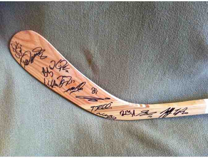 Anaheim Ducks 2013-2014 Division Champions Signed NHL Hockey Stick