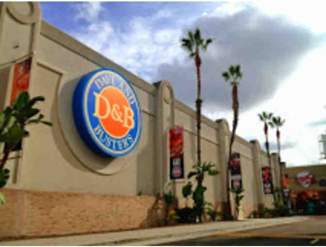 Dave & Busters (Outlets at Orange) Party for 8 People