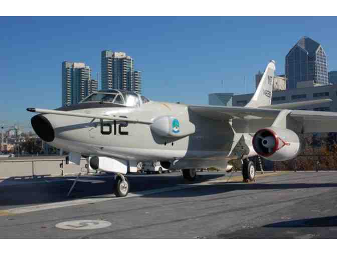 Four Passes & 2 Flight Simulator Rides to the USS Midway Museum
