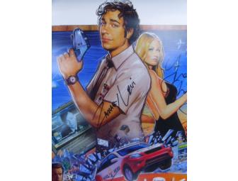 AUTOGRAPHED CHUCK POSTER