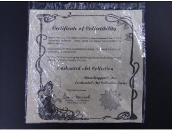 NATIVE AMERICAN DOLL W/BOOK AND BACKDROP