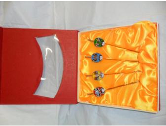 SET OF BEIJING OPERA MASK BOOKMARKS