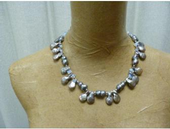 'RAINDROPS' CHOKER AND EARRINGS