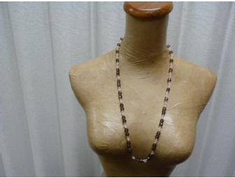 'TWO STEP' NECKLACE AND EARRINGS