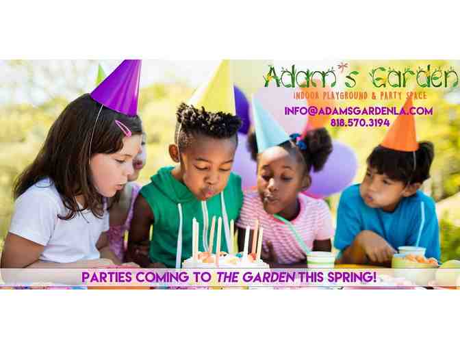 Adam's Garden Children's Indoor Playground & Party Space - 1 Year Membership