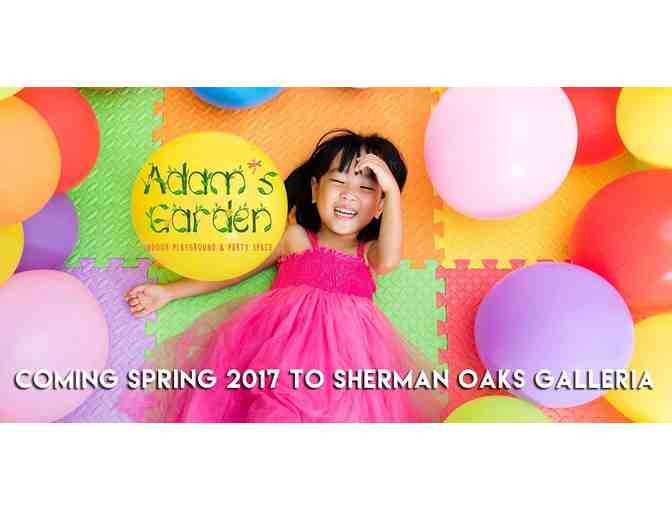 Adam's Garden Children's Indoor Playground & Party Space - 1 Year Membership
