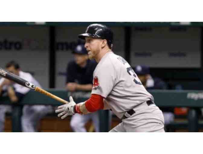 Baseball Signed by Red Sox Player Mike Carp