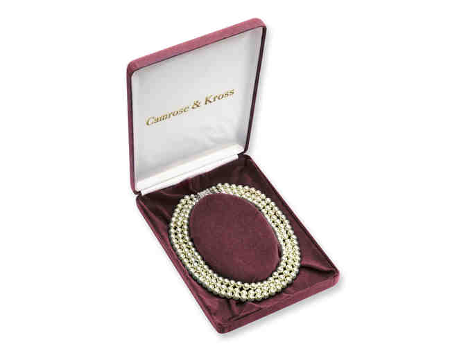 Faux Pearl Necklace from the Camrose & Kross Jacqueline Bouvier Kennedy Collection