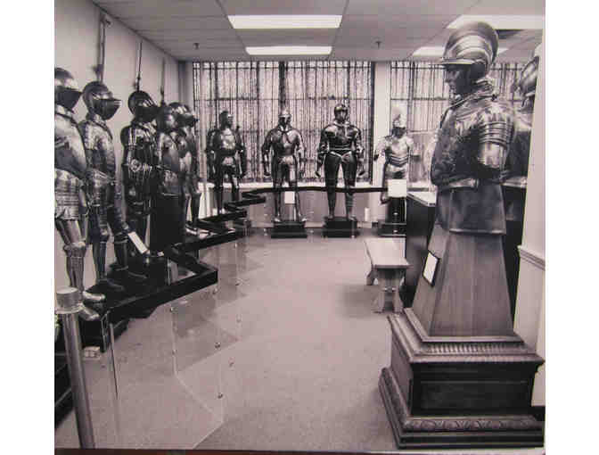 Higgins Armory Museum Banner and Photographs