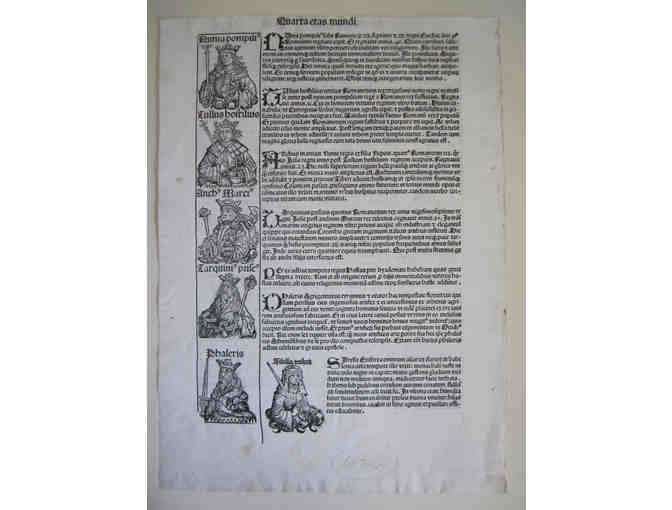 Nuremberg Chronicle Page