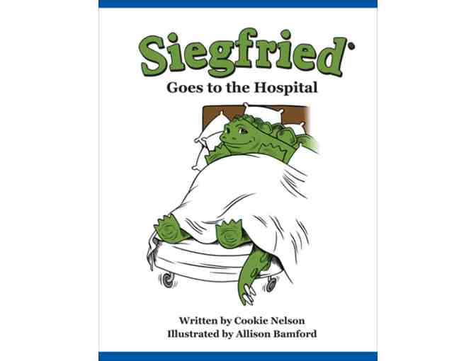 Child's Birthday Party Book Reading and Personalized Books - Siegfried the Stegosaurus