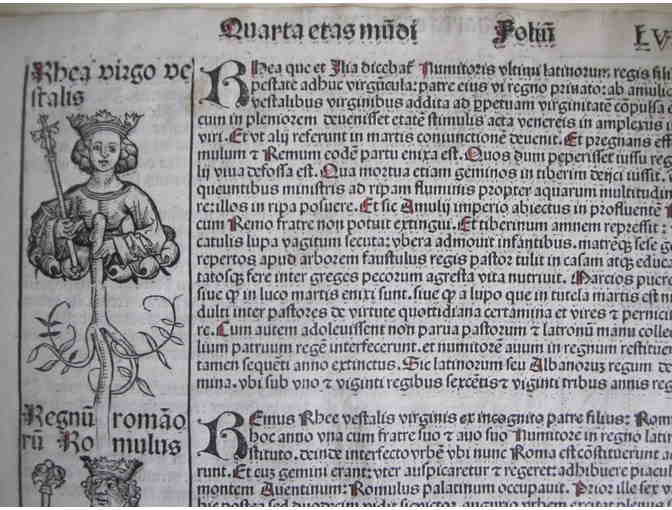 Nuremberg Chronicle Page