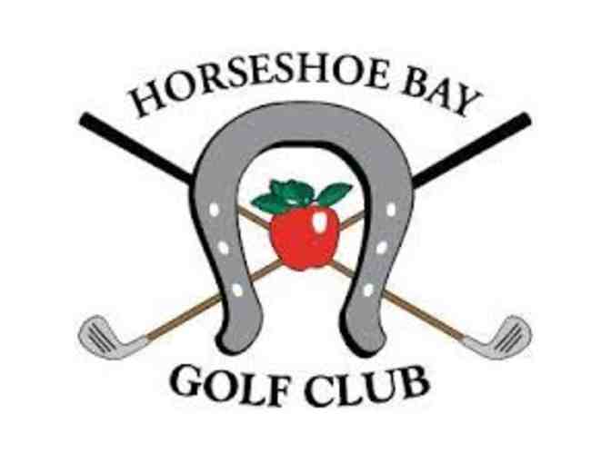 Foursome at Exclusive Horseshoe Bay Golf Club