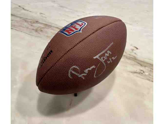 Ronnie Lott Autographed Football