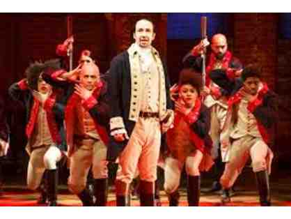 HAMILTON: 2 orchestra tix, dinner & post-show meet with cast member, 1-night at Plaza!