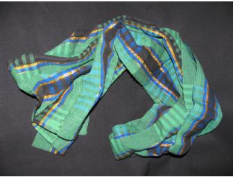 Kente cloth bow ties, long ties and shawl