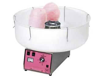Add fun to your next party with a cotton candy and popcorn machine!