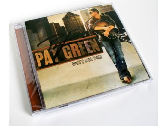 T-shirt and CD Autographed by Country Star Pat Green