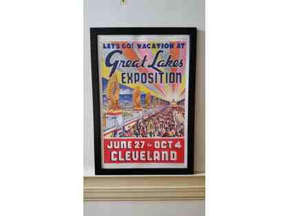 Let's Go Vacation at Great Lakes Exposition poster